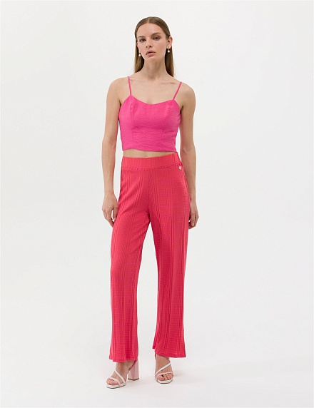 Брюки трикотажные с разрезами - G022SZ0OP0TELAS-P Брюки спорт. жен. (VR023, L)