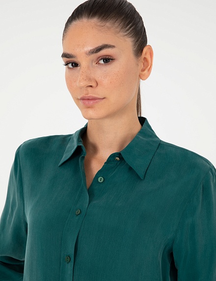 Рубашка прямого кроя - G022SZ0040PARENSO_G Сорочка жен. (VR079, 40)