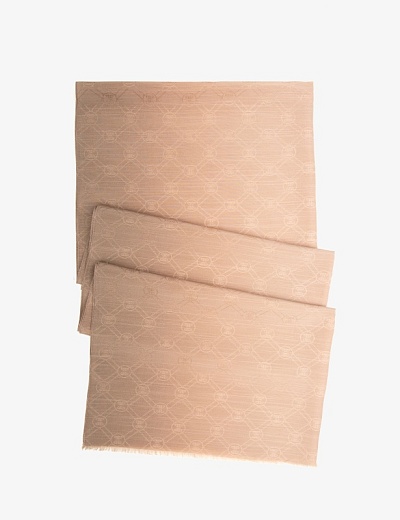 Шарф с узором из смеси шелка и хлопка - A022SZ093SALKUBBEY_DEGRADE Шарф жен. (VR053)