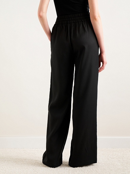 Брюки на кулиске широкие - G022SZ0780PAREMI Брюки жен. (VR046, 40)