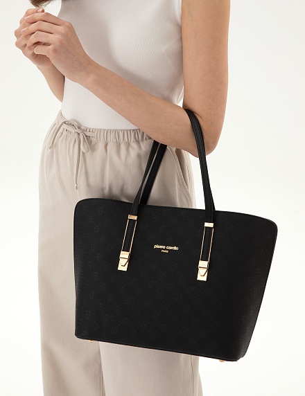 Сумка тоут из экокожи - A022SZ057OMUZIY25_10019 Сумка жен. (VR046)