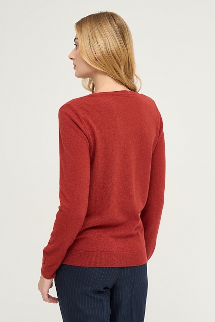 Пуловер c добавлением шерсти и кашемира - G022SZ0TK0R-PELY-V Кофта жен. (VR031, XS)
