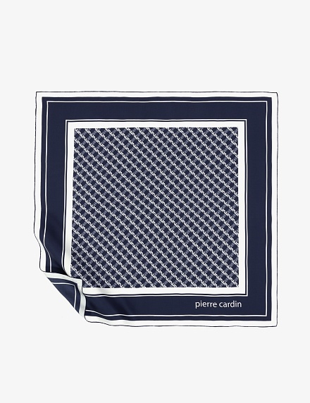 Платок шелковый с узором - A022SZ09393FOMKA Шарф жен. (VR033)