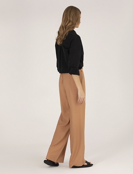 Брюки повседневные широкие - G022SZ0780PAREMI23Y-P Брюки жен. (VR233, 38)