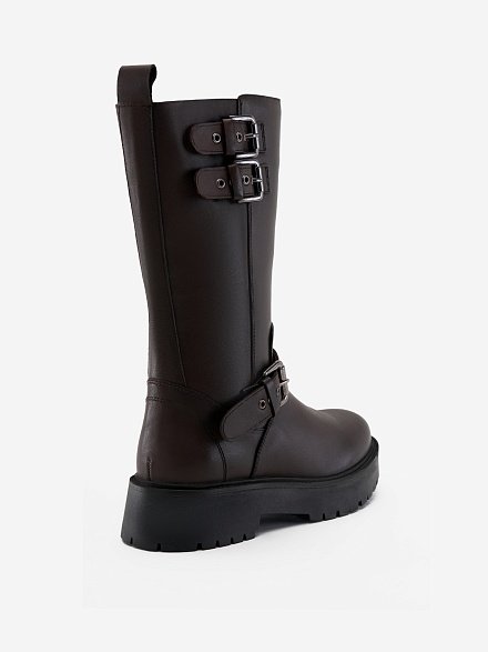 Сапоги  кожаные на молнии - S072SZ0330K24POSTO_P Обувь жен. (VR029, 38)