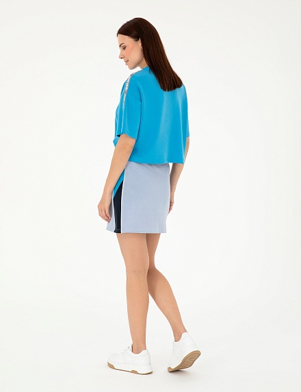 Юбка мини в спортивном стиле - G022SZ0OE0EMMA Юбка жен. (VR249, S)