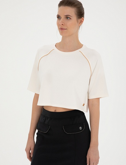 Футболка оверсайз  укороченная - G022SZ0820BRIM_S Толстовка жен. (VR019, XS)