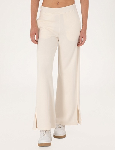 Брюки спортивные с разрезами прямые - G022SZ0OP0OVIS_P Брюки спорт. жен. (VR019, XS)