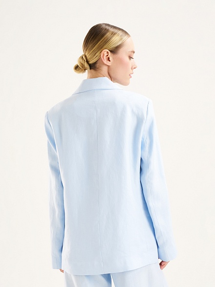 Пиджак двубортный льняной - G022SZ0020MATHI_C Пиджак жен. (VR003, 42)