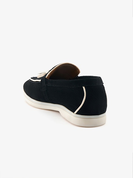 Лоферы замшевые с кисточкой - S072SZ0330Y23BATALS-LOA Обувь жен. (VR046, 37)