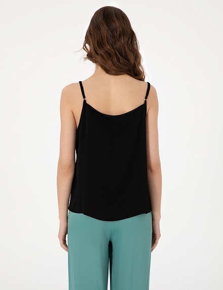 Топ с декоративной деталью - G022SZ0040NESSA Сорочка жен. (VR046, 34)