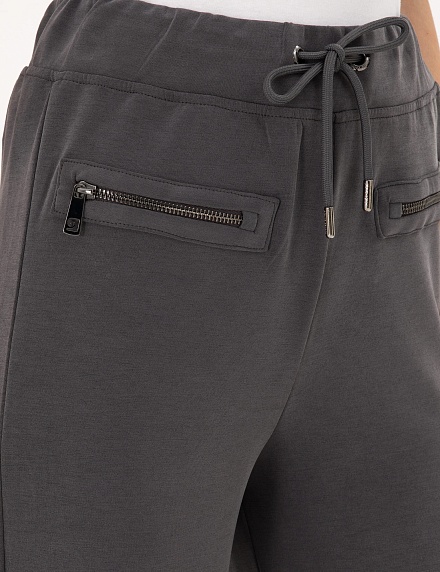 Брюки спортивные на кулиске прямые - G022SZ0OP0PARF_P Брюки спорт. жен. (VR006, 2XS)