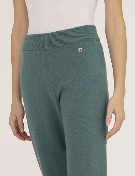 Брюки трикотажные зауженные - G022SZ0TP0ADEN-P Брюки спорт. жен. (VR154, S)