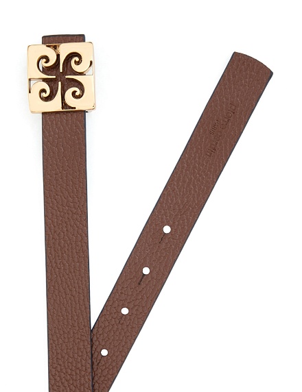 Ремень кожаный двухсторонний - A022SZ016KLSSK25_131_LT Ремень жен. (VR033, 90)