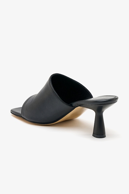 Мюли кожаные на каблуке - S072SZ0330Y23ZAZARA-TPK Обувь жен. (VR046, 37)