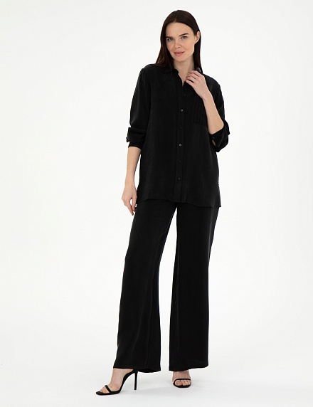 Брюки на резинке широкие - G022SZ0780PARENSO_P_25Y Брюки жен. (VR046, 34)