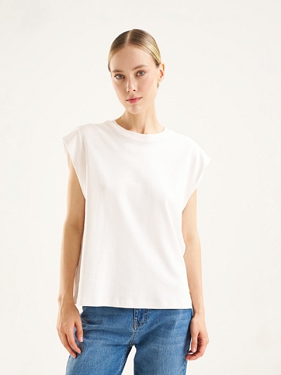 Футболка без рукавов - G022SZ0110CERA Футболка жен. (VR013, 2XS)