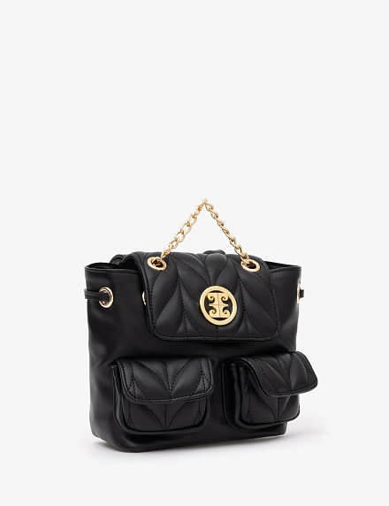 Рюкзак маленький на кнопке - A022SZ057SIRTIY24_05PCA24Y419_LSA Сумка жен. (VR046)