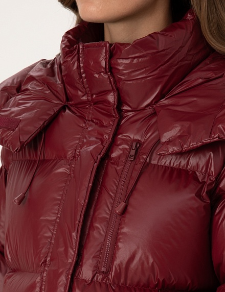 Пуховик укороченный с несьемным капюшоном - G022SZ0MS0NICCO Куртка жен. (VR014, 36)