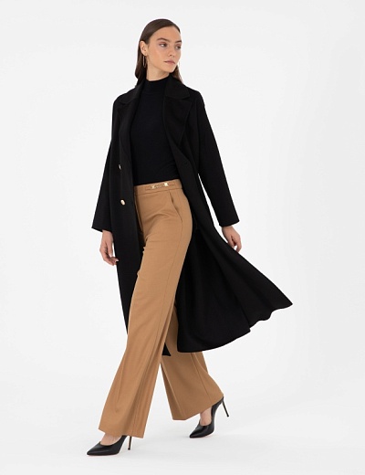 Пальто двубортное с добавлением шерсти прямое - G022SZ0KS0JOSE Куртка жен. (VR046, 36)