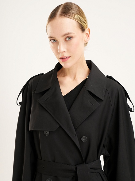 Плащ двубортный оверсайз - G022SZ0KS0CANNAL Куртка жен. (VR046, 36)