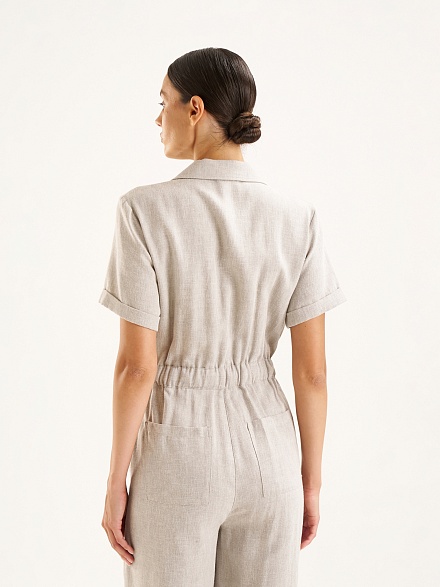 Комбинезон с добавлением льна - G022SZ0320NOME Платье жен. (VR024, 38)