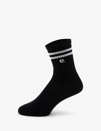 Носки высокие с контрастной полоской - A022SZ0130TNSSLOGOLU Носки жен. (VR046, 36-40)