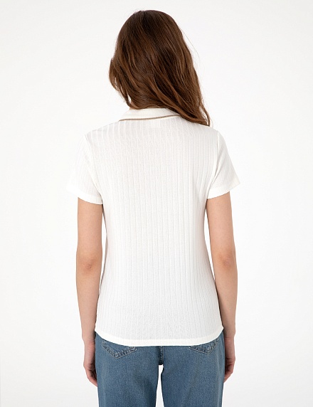 Футболка-поло трикотажная - G022SZ0110RINO25Y Футболка жен. (VR019, XS)