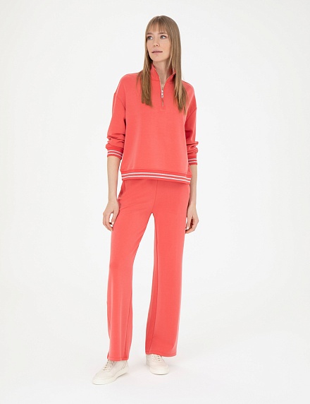 Толстовка с воротником на молнии - 