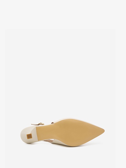 Туфли-слингбэки кожаные - S072SZ0330Y25FEYOT_P Обувь жен. (VR019, 36)