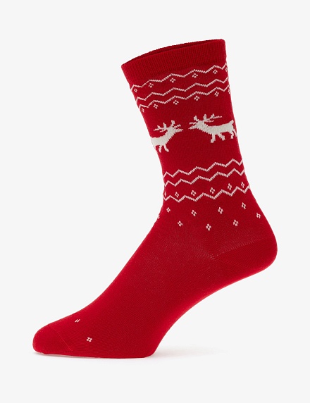 Носки высокие новогодние - A022SZ013SKTSK24YILBASI3LUSKT Носки жен. (VR030, 36_40)