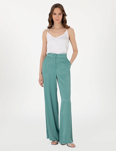 Брюки из вискозы с эластаном прямые - G022SZ0030TENS_P Брюки жен. (VR054, 34)