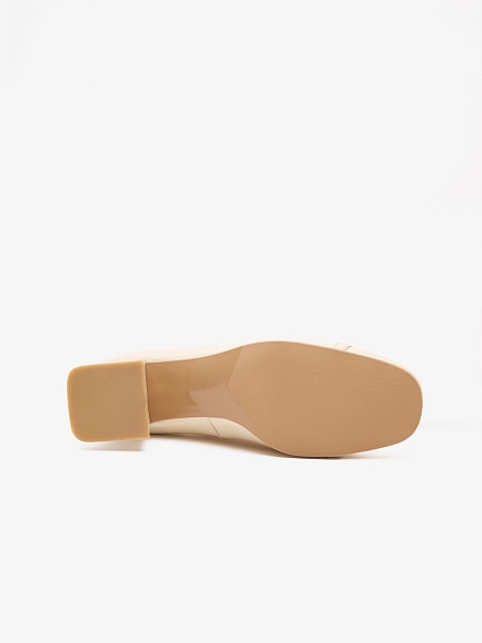 Туфли кожаные с декоративной пряжкой - S072SZ0330Y24DEYS-P Обувь жен. (VR071, 37)