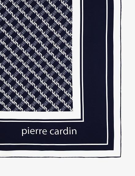 Платок шелковый с узором - A022SZ09393FOMKA Шарф жен. (VR033)