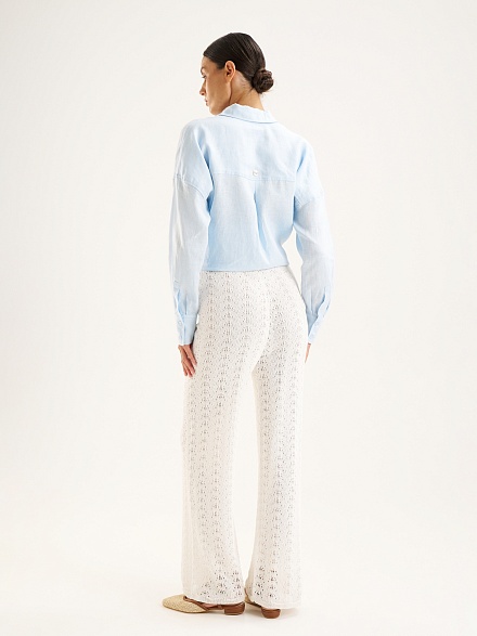 Брюки вязаные ажурные - G022SZ0TP0BERT_P Брюки спорт. жен. (VR013, S)