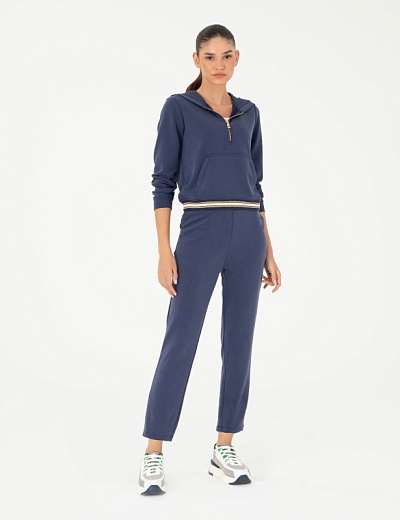 Брюки на резинке зауженные - G022SZ0OP0ROV-P Брюки спорт. жен. (VR033, XL)