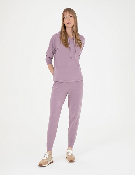 Брюки трикотажные зауженные - G022SZ0TP0ADEN-P Брюки спорт. жен. (VR231, XS)