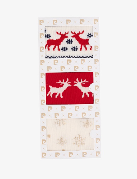 Носки высокие новогодние - A022SZ013SKTSK24YILBASI3LUSKT Носки жен. (VR030, 36_40)
