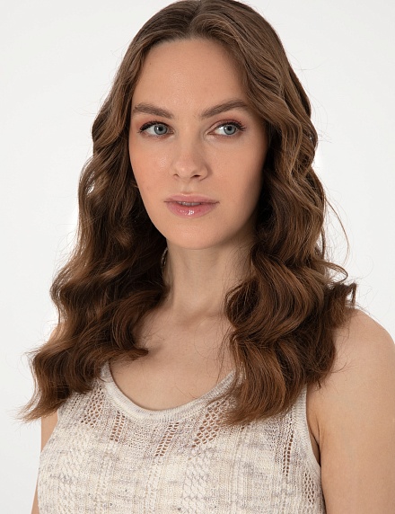 Топ из смесового хлопка с добавлением льна - G022SZ0TK0RILEY Кофта жен. (VR085, S)