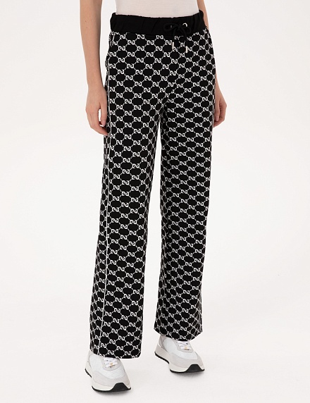 Брюки на резинке широкие - G022SZ0OP0OZBU_P Брюки спорт. жен. (VR046, S)