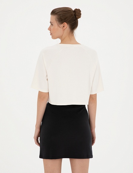 Футболка оверсайз  укороченная - G022SZ0820BRIM_S Толстовка жен. (VR019, XS)