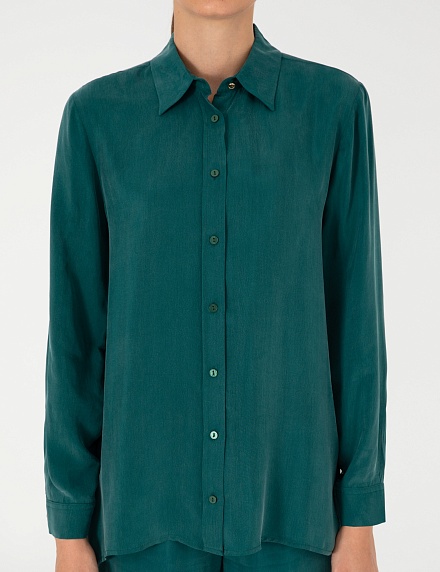 Рубашка прямого кроя - G022SZ0040PARENSO_G Сорочка жен. (VR079, 40)