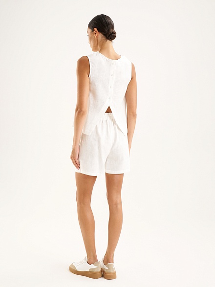 Топ льняной свободный - G022SZ0040BALEY Сорочка жен. (VR013, 38)