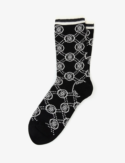 Носки высокие с узором - A022SZ0130SK24_4PJAKARLISKT Носки жен. (VR046, 36_40)
