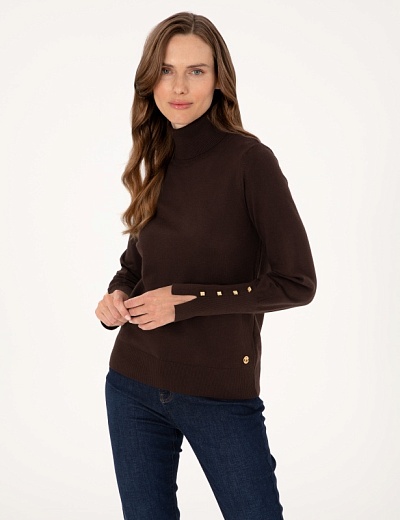 Водолазка базовая однотонная - G022SZ0TK0FORGE_25K Кофта жен. (VR029, M)