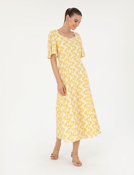 Платье миди из вискозы - G022SZ0320SOPHI Платье жен. (VR044, 32)