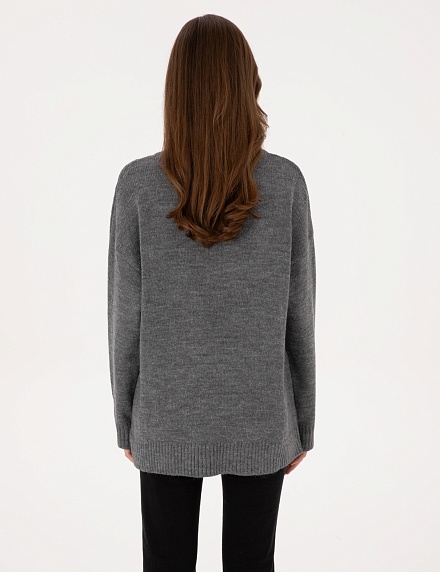 Свитер c V-образным вырезом - G022SZ0TK0CACIS Кофта жен. (VR086, M)