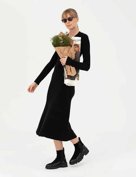 Юбка вязаная миди - G022SZ0TL0ORCHID-E Юбка жен. (VR046, S)