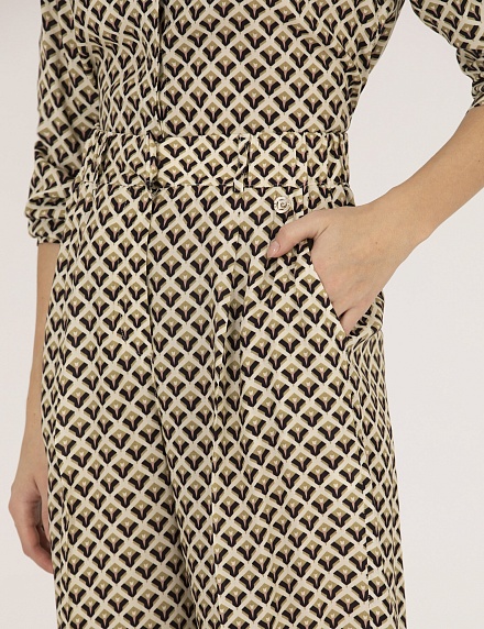 Брюки широкие из вискозы - G022SZ0780CEDRUS-P23Y Брюки жен. (VR046, 42)