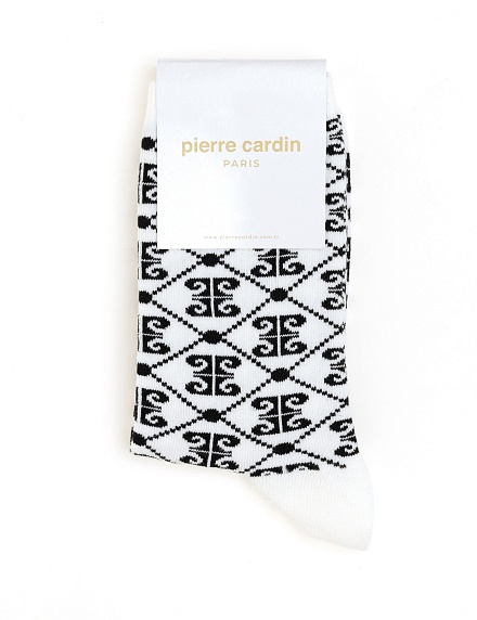 Носки высокие с монограмой бренда - A022SZ0130SKTJAKARLI Носки жен. (VR019, 36-40)